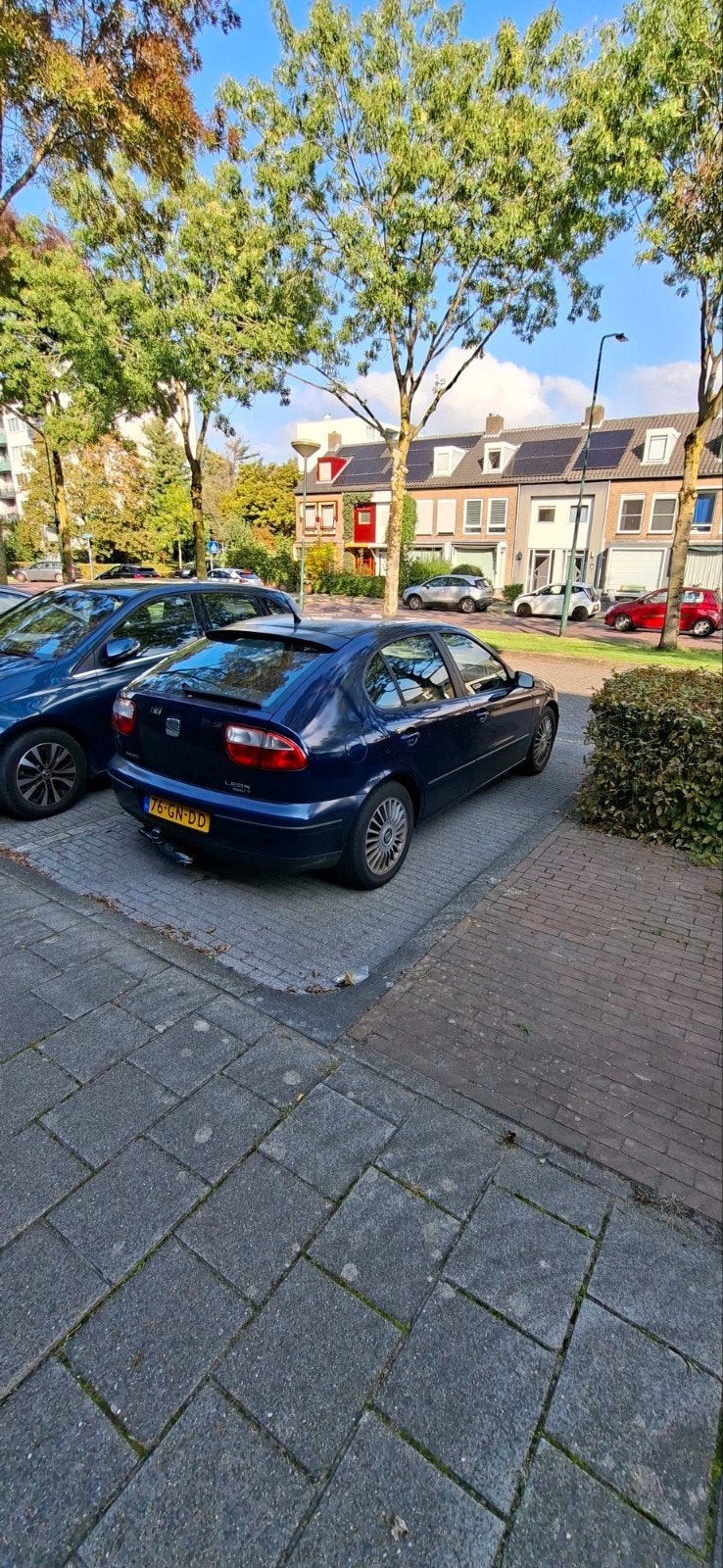 Seat Leon 1.8 20VT 132KW 2001 Blauw, Ophalen of Verzenden