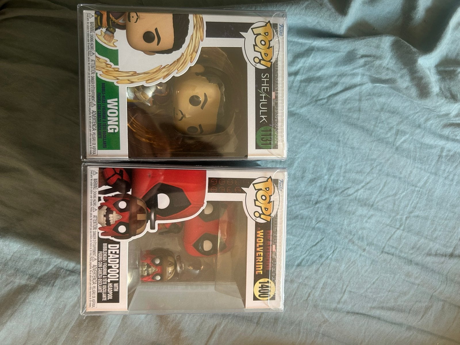 Funko pop! Deadpool & Wong Marvel, Ophalen of Verzenden, Zo goed als nieuw