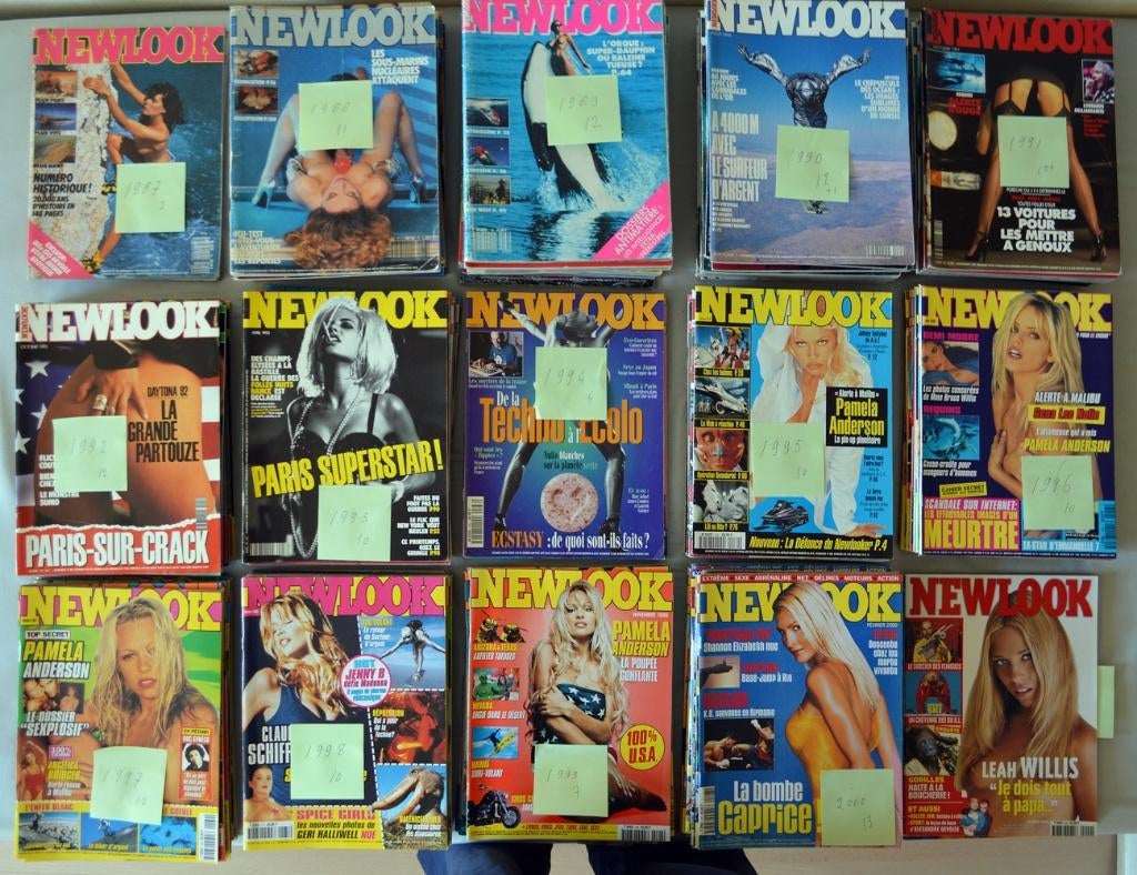 NEWLOOk Franse Magazines, Ophalen, Gelezen, Overige typen
