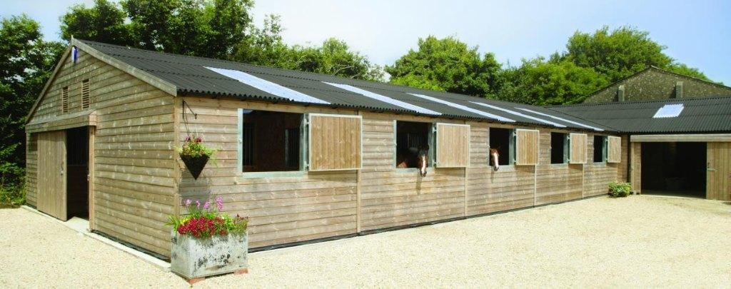 Diverse Bitumen golfplaten voor paardenstalling & weidegang, Weidegang, 4 paarden of pony's of meer