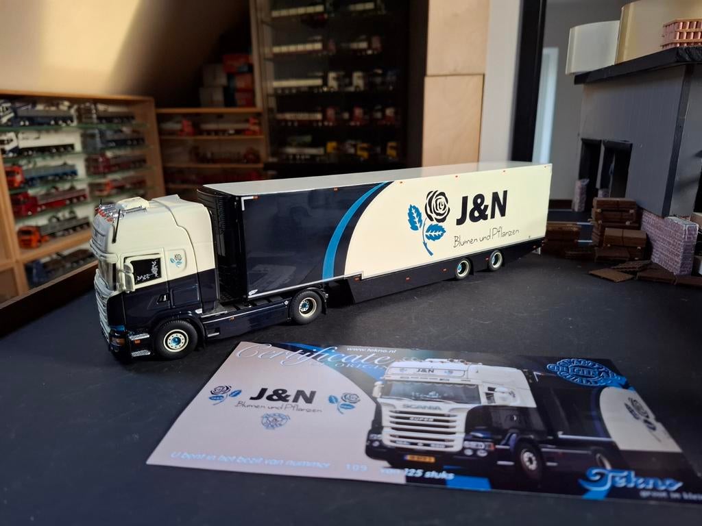 Scania J&N, Ophalen of Verzenden, Nieuw, Bus of Vrachtwagen, Tekno