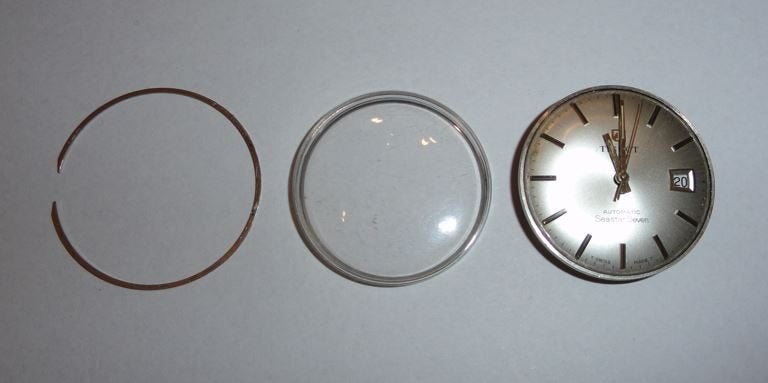 Tissot Automatic Seastar seven wijzerplaat Binnenwerk, Ophalen of Verzenden, Zo goed als nieuw