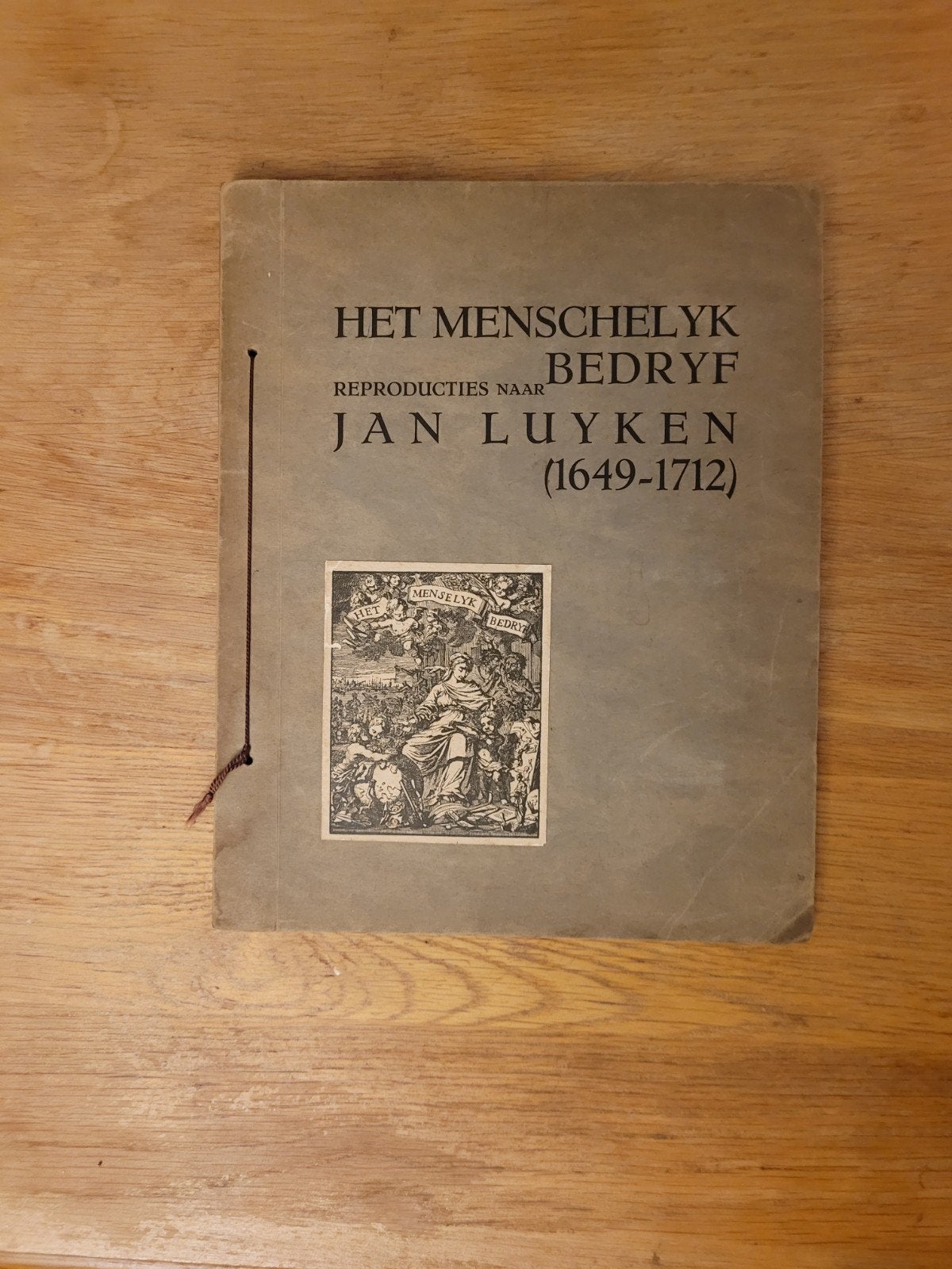 Het Menschelyk Bedryf naar Jan Luyken, Boeken, Ophalen of Verzenden, Gelezen, Jan Luyken
