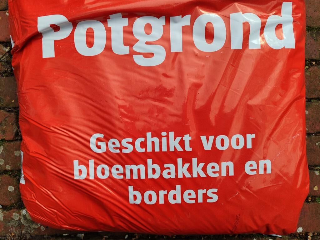 Potgrond Zak 30 l, Ophalen, Potgrond