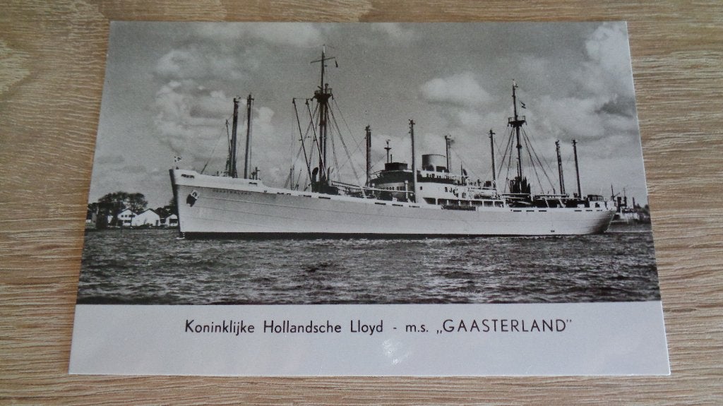 m.s. Gaasterland, Verzenden, Zo goed als nieuw, Kaart, Foto of Prent