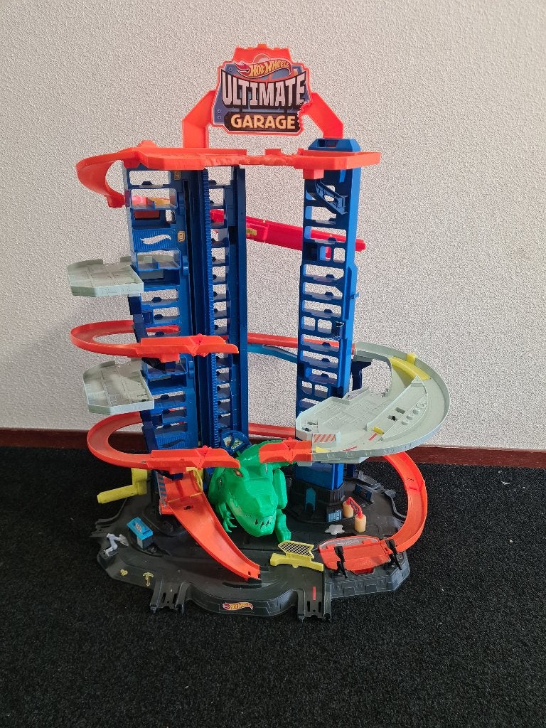 Kapotte Hot Wheels City Ultimate Garage, Ophalen, Gebruikt
