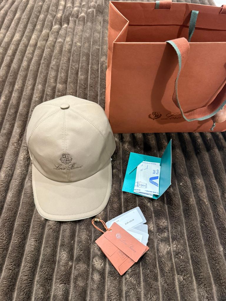 Loro Piana pet beige bruin, Kleding | Heren, Hoeden en Petten, Ophalen, Zo goed als nieuw