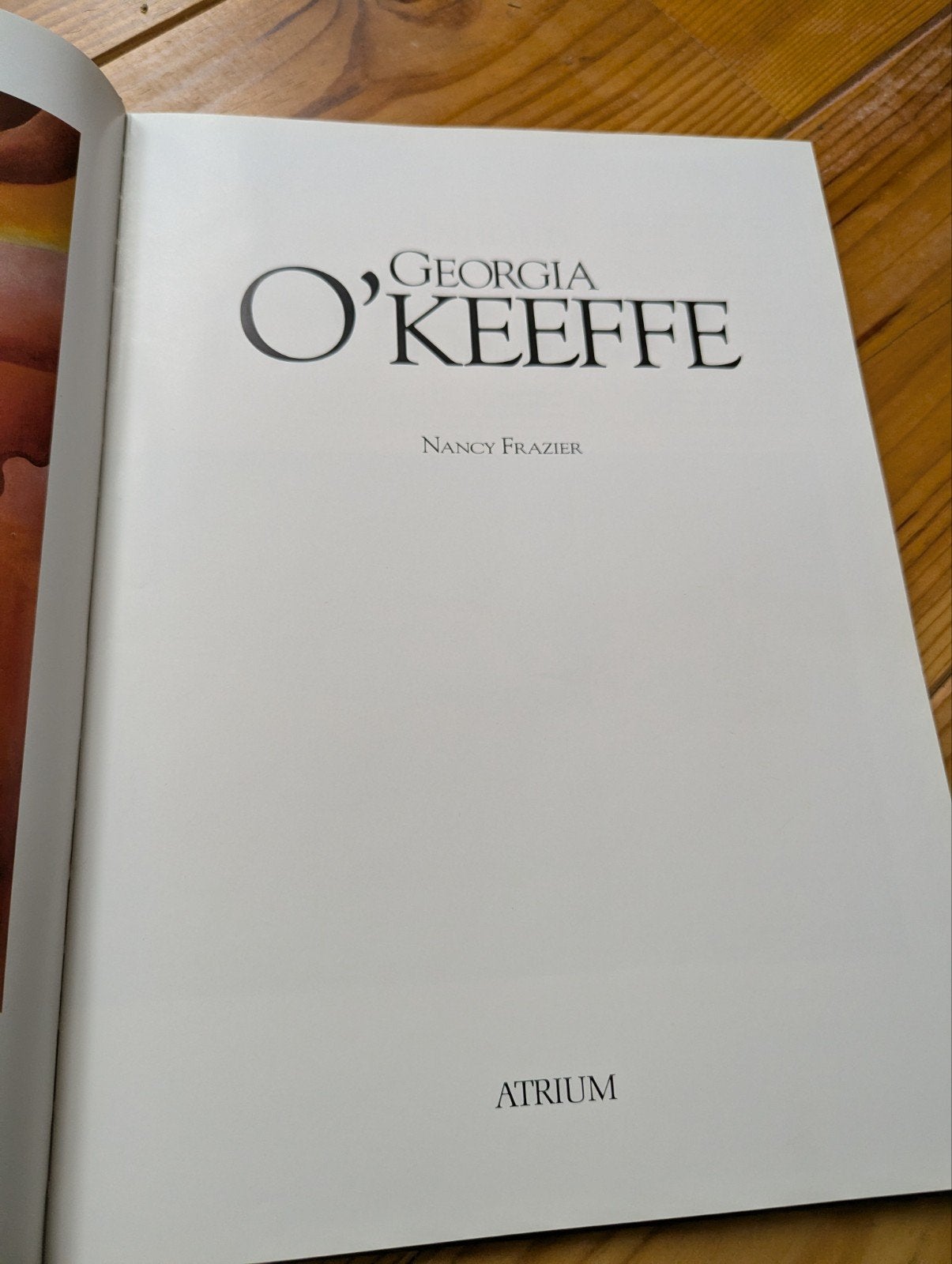 Georgia O'Keeffe - Nancy Frazier (Atrium), Ophalen of Verzenden, Zo goed als nieuw, Schilder- en Tekenkunst, Nancy Frazier