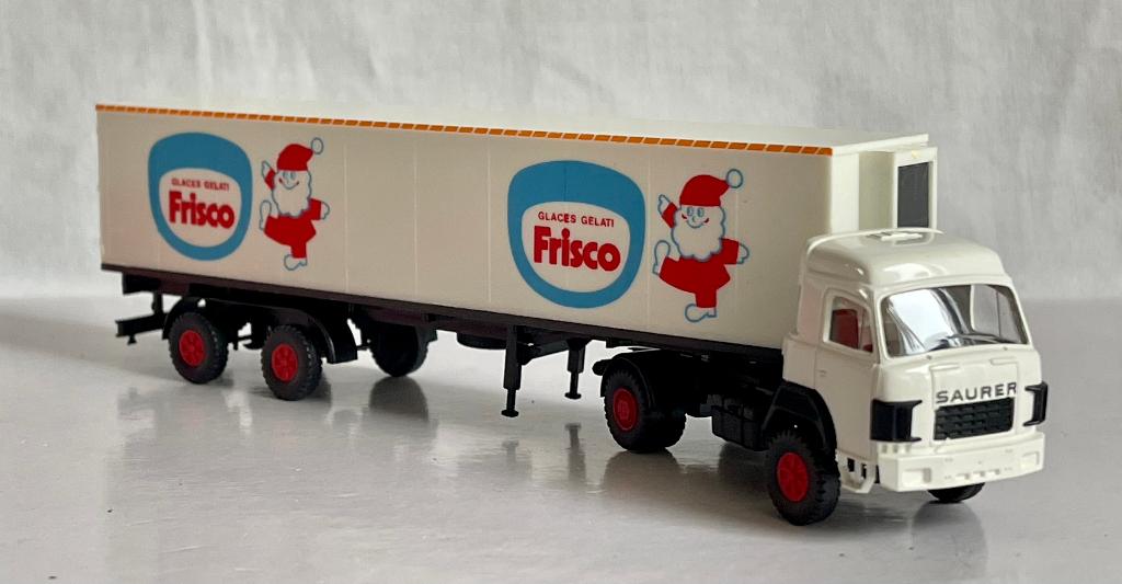 Roskopf 415: Saurer met koeloplegger "FRISCO", Ophalen of Verzenden, Zo goed als nieuw, Bus of Vrachtwagen