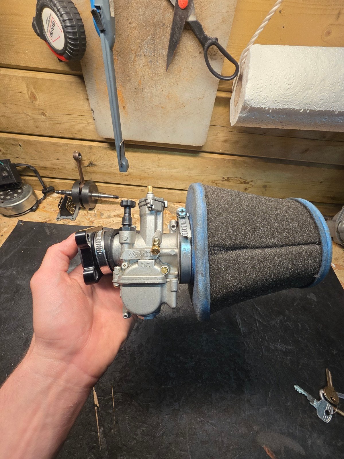 polini carb 30mm, Ophalen of Verzenden, Carburateur