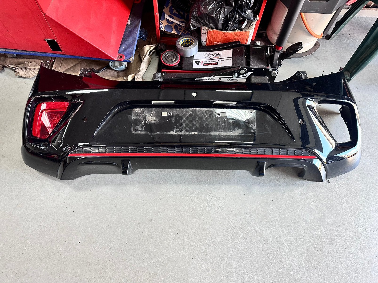 Kia Picanto Achterbumper Met Diffuser gt-line Zwart Mettalic, Auto-onderdelen, Ophalen, Voor, Kia, Bumper