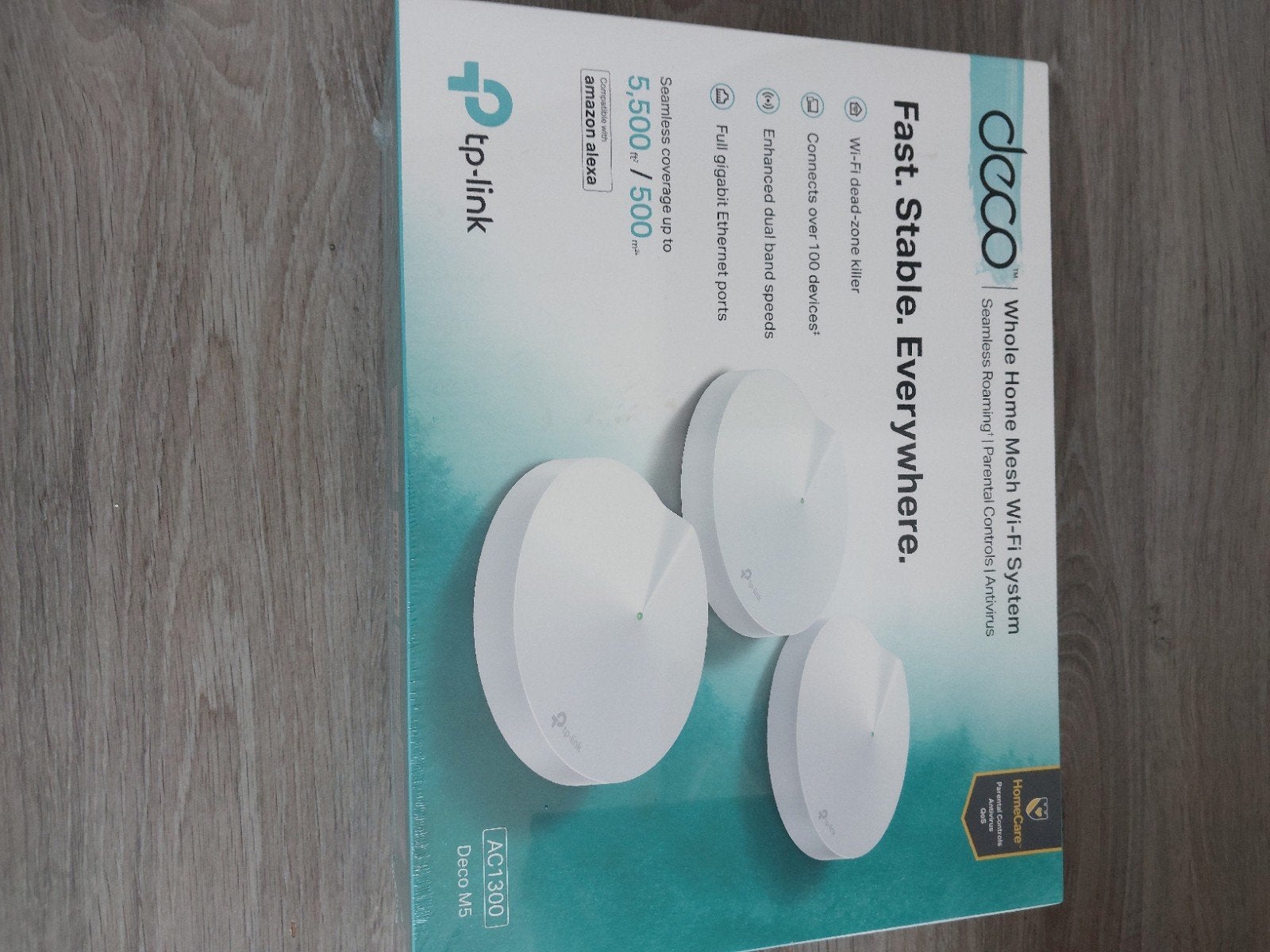 TP-Link Deco M5 AC1300 Whole Home Mesh Wi-Fi Systeem, Computers en Software, WiFi-versterkers, Ophalen, Nieuw, TP-Link