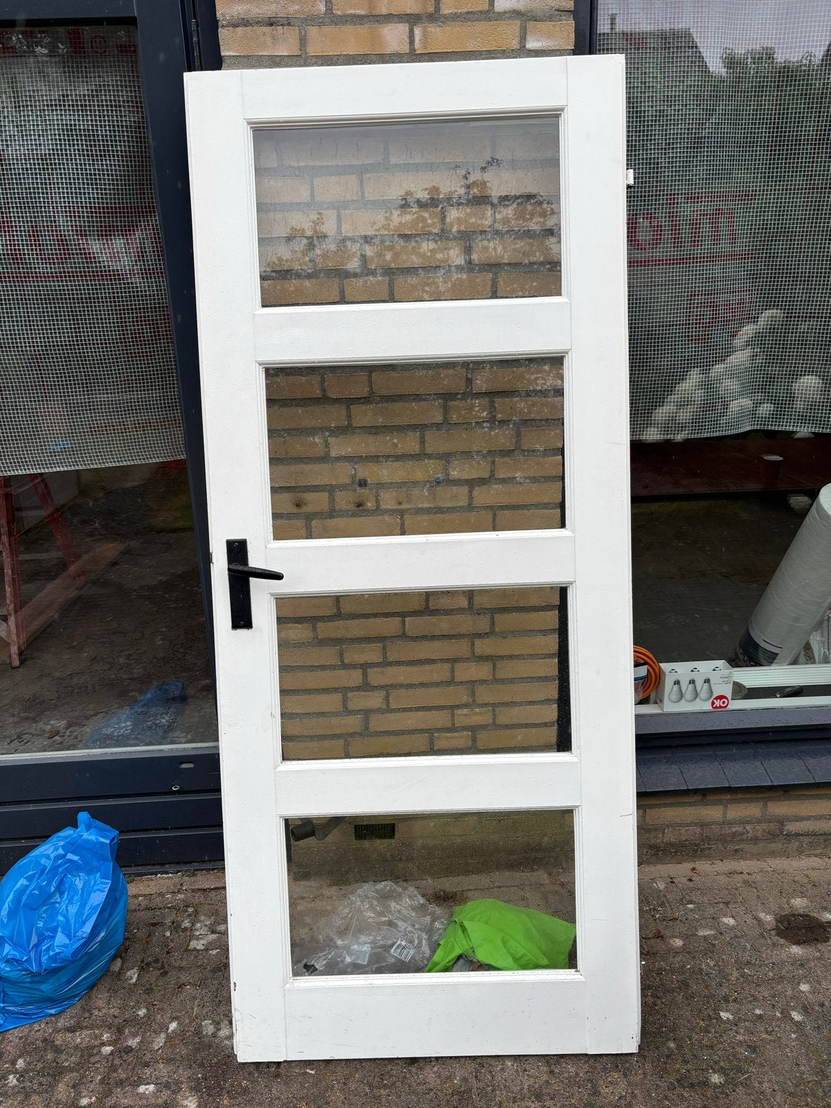 2x Stompe opdekdeur 83x198cm - gratis, ophalen BerkelEnschot, Ophalen, Gebruikt, 80 tot 100 cm, Binnendeur