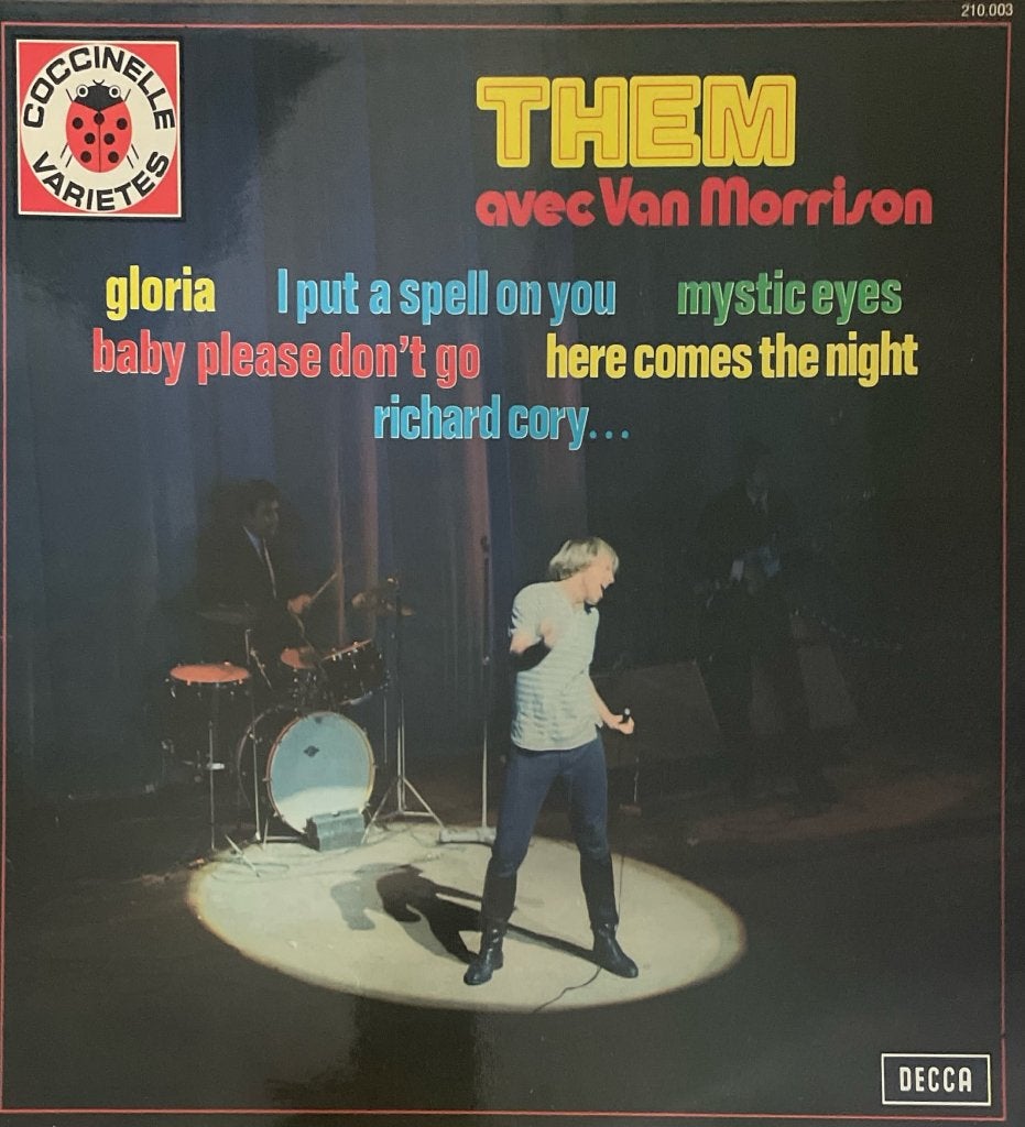 Them Avec Van Morrison, LP, Ophalen of Verzenden, Zo goed als nieuw, 12 inch