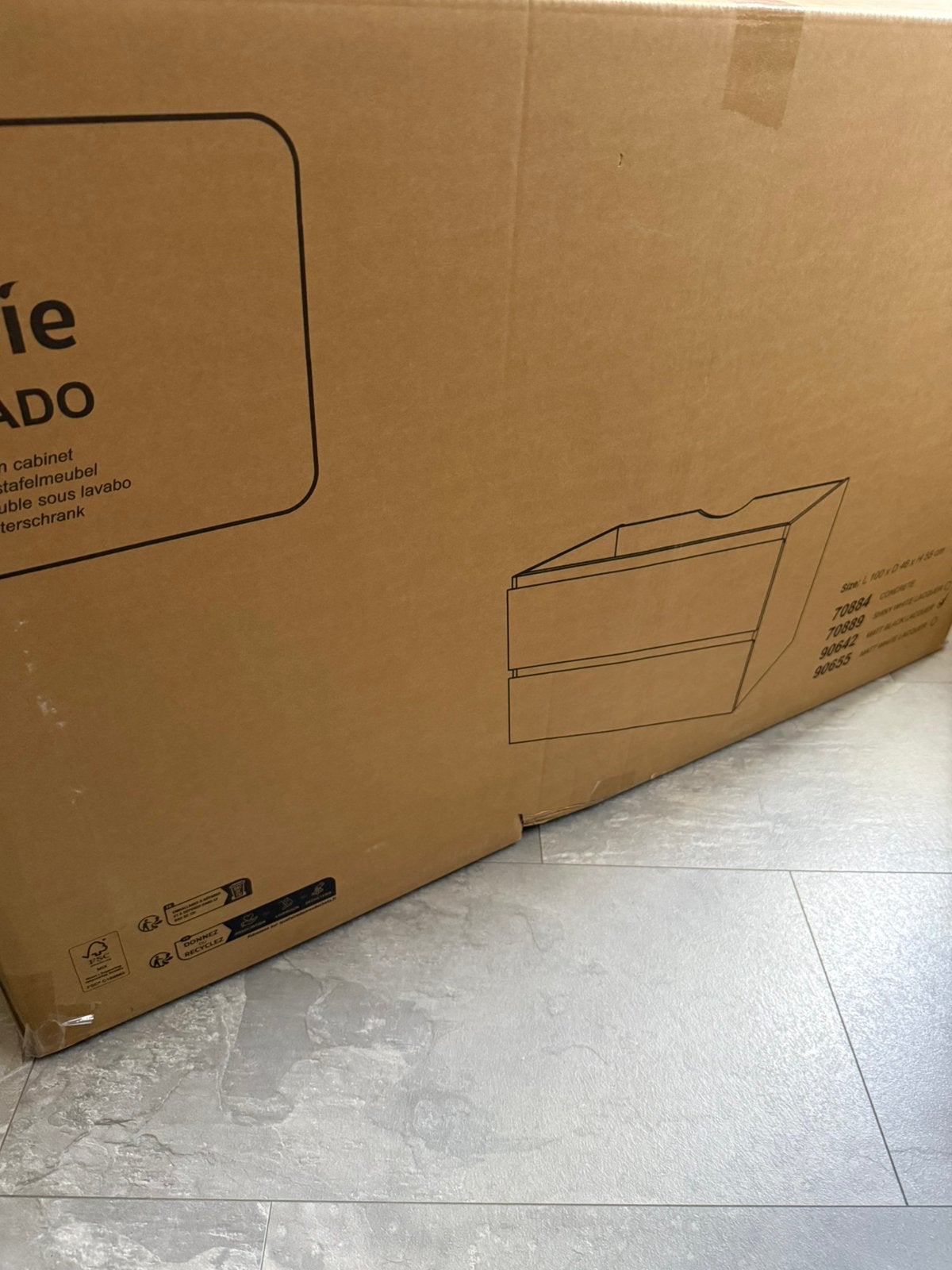 badkamer kast, Ophalen, Overige typen, Nieuw, 50 tot 100 cm