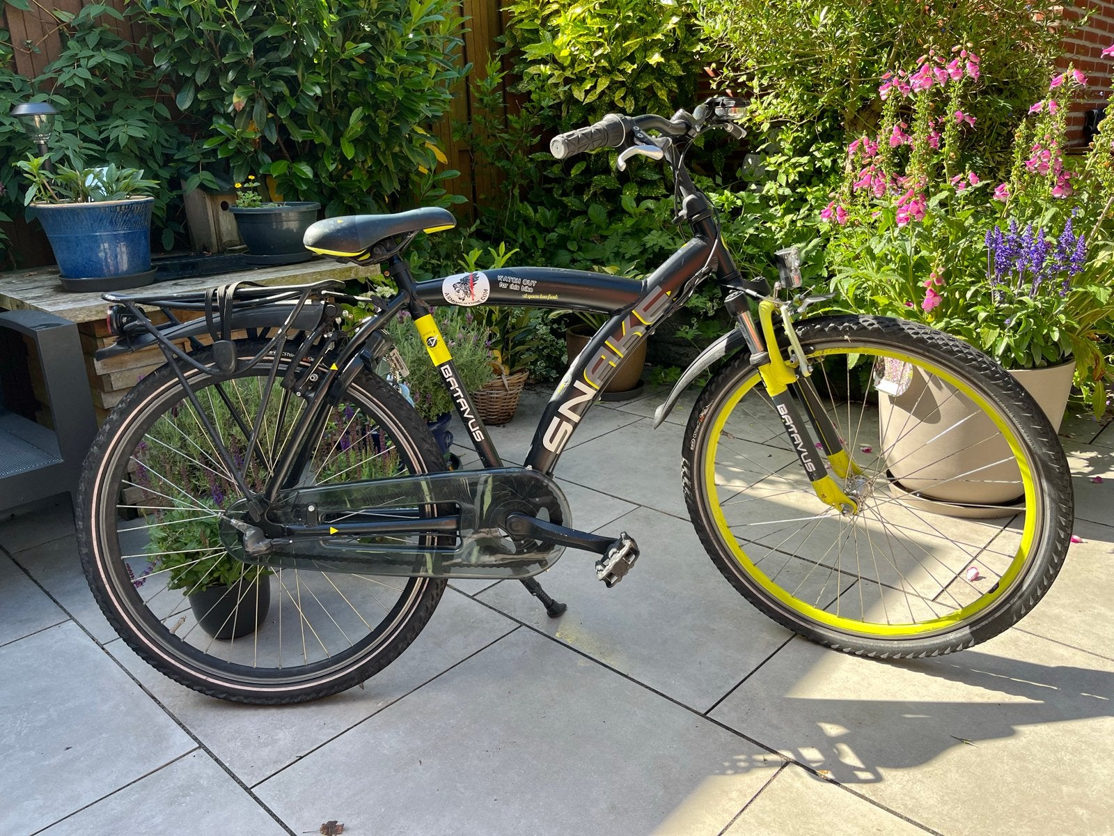 Batavus Snake 26 inch jongensfiets met verlichting, Fietsen en Brommers, Ophalen, Gebruikt, 26 inch of meer