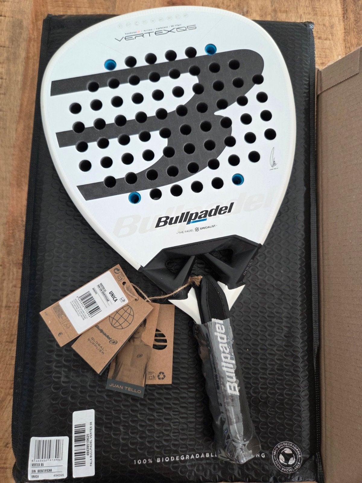 Bullpadel Vertex 05 padelracket nieuw!, Sport en Fitness, Padel, Ophalen of Verzenden, Nieuw, Padelracket