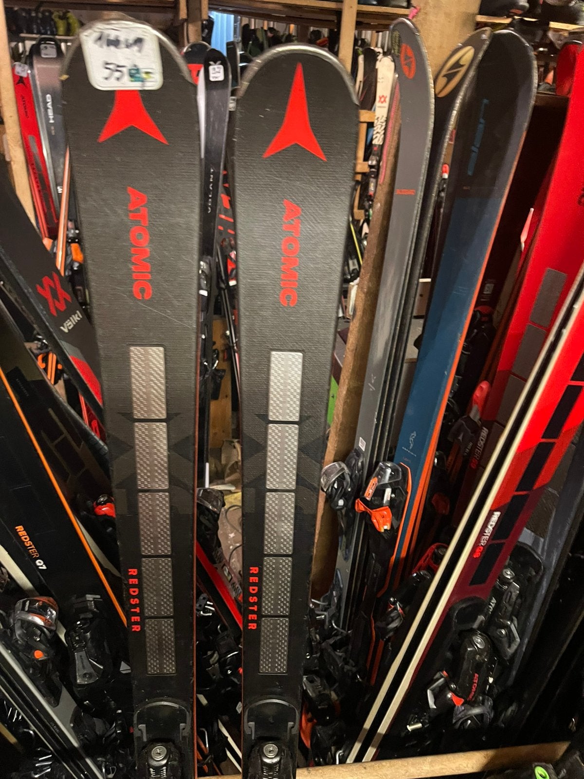 166cm ATOMIC REDSTER S9i revoshock limited caruba, 160 tot 180 cm, Ophalen of Verzenden, Zo goed als nieuw, Carve