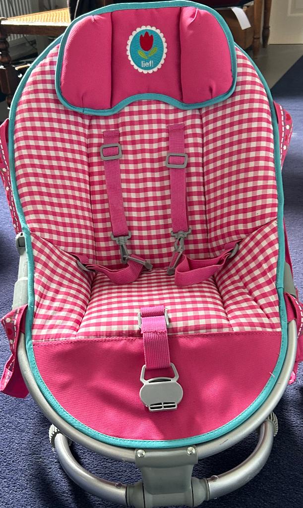 LIEF baby wipstoeltje, Gebruikt, Verstelbaar, Wipstoel, Ophalen