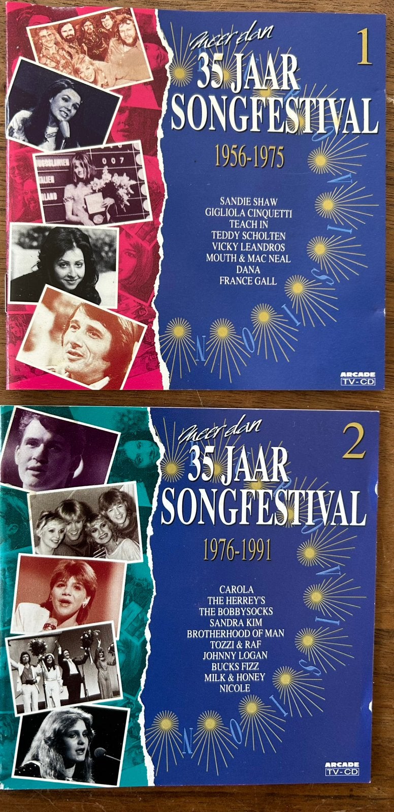 Eurovisie songfestival 1956 - 1991 - meer dan 35 jaar 1 & 2, Ophalen of Verzenden, Zo goed als nieuw, Pop, Boxset