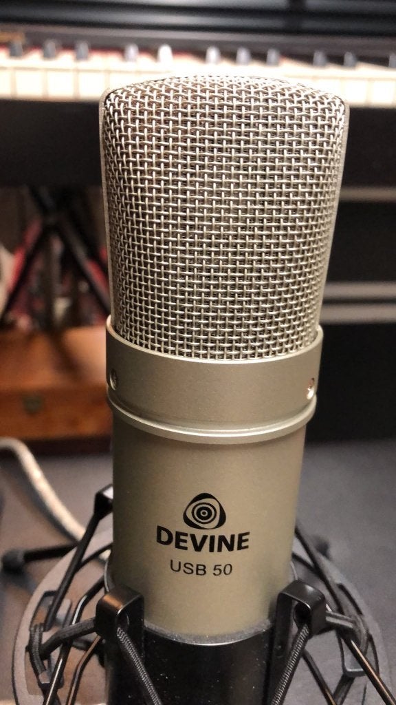Devine USB 50 USB podcasting microfoon, Ophalen of Verzenden, Studiomicrofoon
