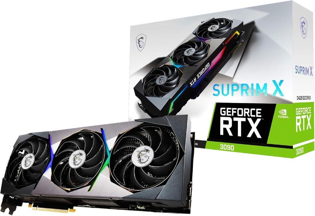 MSI GeForce RTX 3090 SUPRIM X 24GB - Topstaat - Amsterdam, Ophalen, GDDR6, PCI-Express 4, Zo goed als nieuw