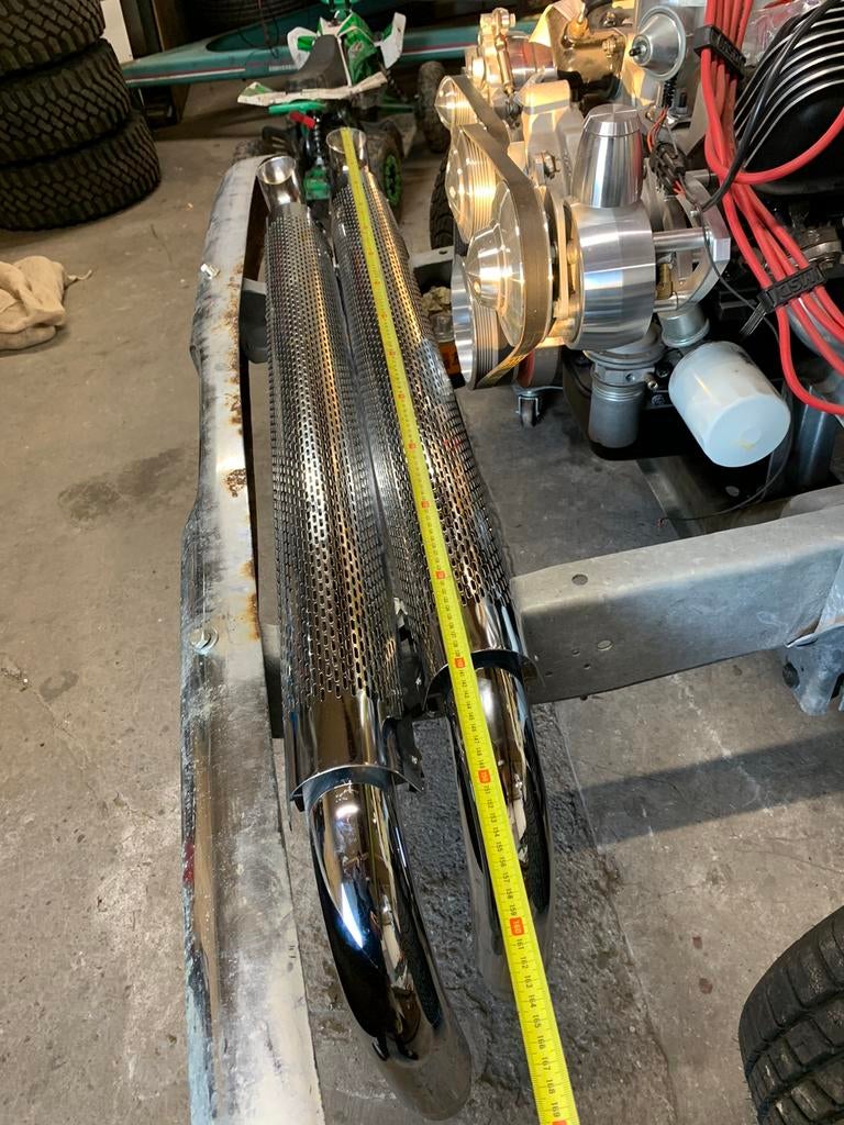 Nieuwe Uitlaten side pipes Corvette pick up enz, Ophalen, Nieuw