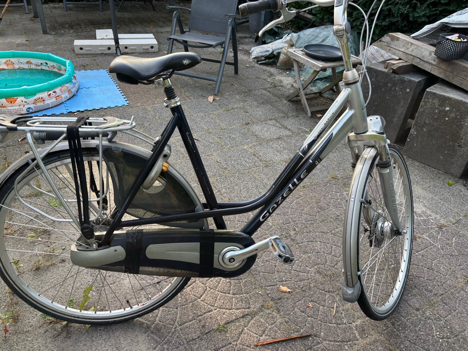 Gazelle Damesfiets, Ophalen, Velgrem, Versnellingen, Gazelle