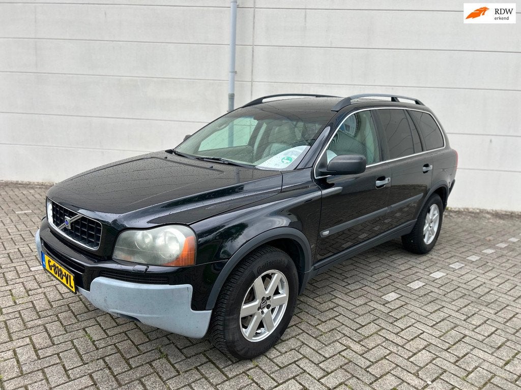 Volvo XC90 2.5 T Elite Stoelverwarming 4x4 Leder Trekhaak 7-, Beige, 7 stoelen, Leder, Bedrijf