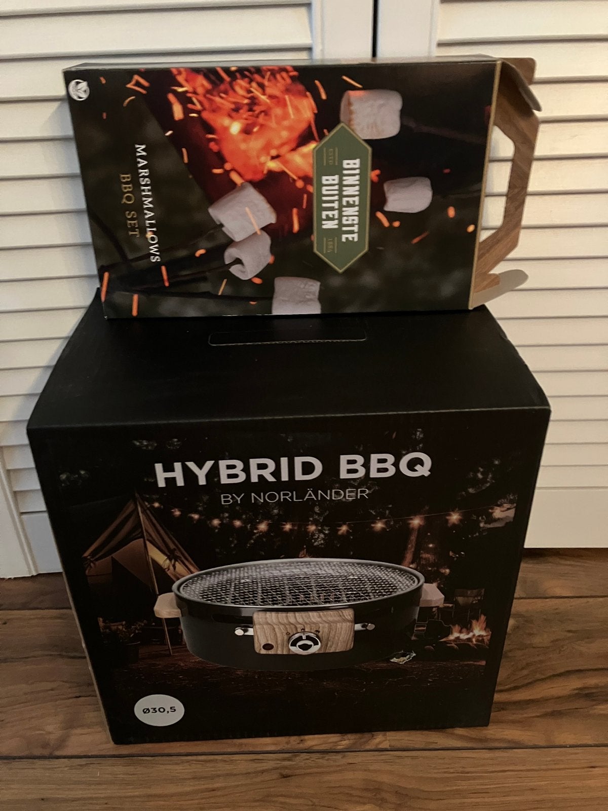 Nieuwe hybride BBQ, Ophalen, Nieuw