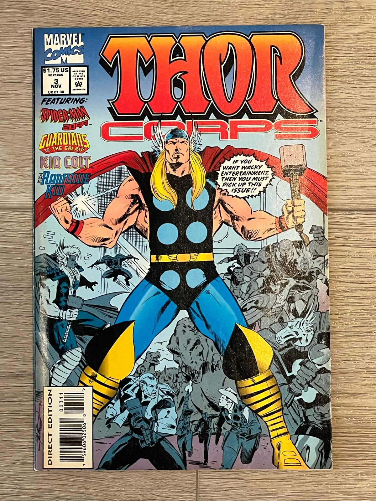 Thor Corps #3 (Marvel Comics, 1993), Boeken, Eén stripboek, Ophalen of Verzenden, Zo goed als nieuw
