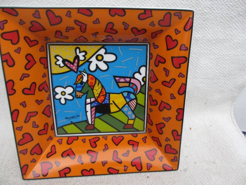 Div. keramiek kleurrijk ROMERO BRITTO, Antiek en Kunst, Ophalen of Verzenden