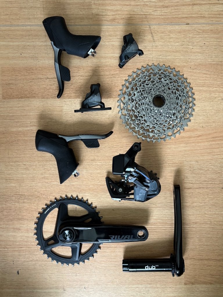 SRAM XPLR Groupset, Fietsen en Brommers, Fietsonderdelen, Gebruikt, Overige typen, Ophalen of Verzenden, SRAM