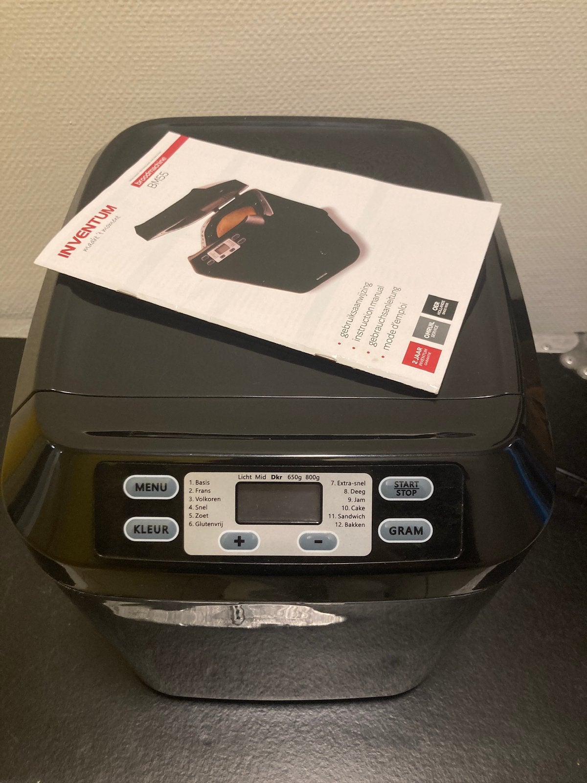 Broodbakmachine Inventum BM55, Ophalen of Verzenden, Zo goed als nieuw