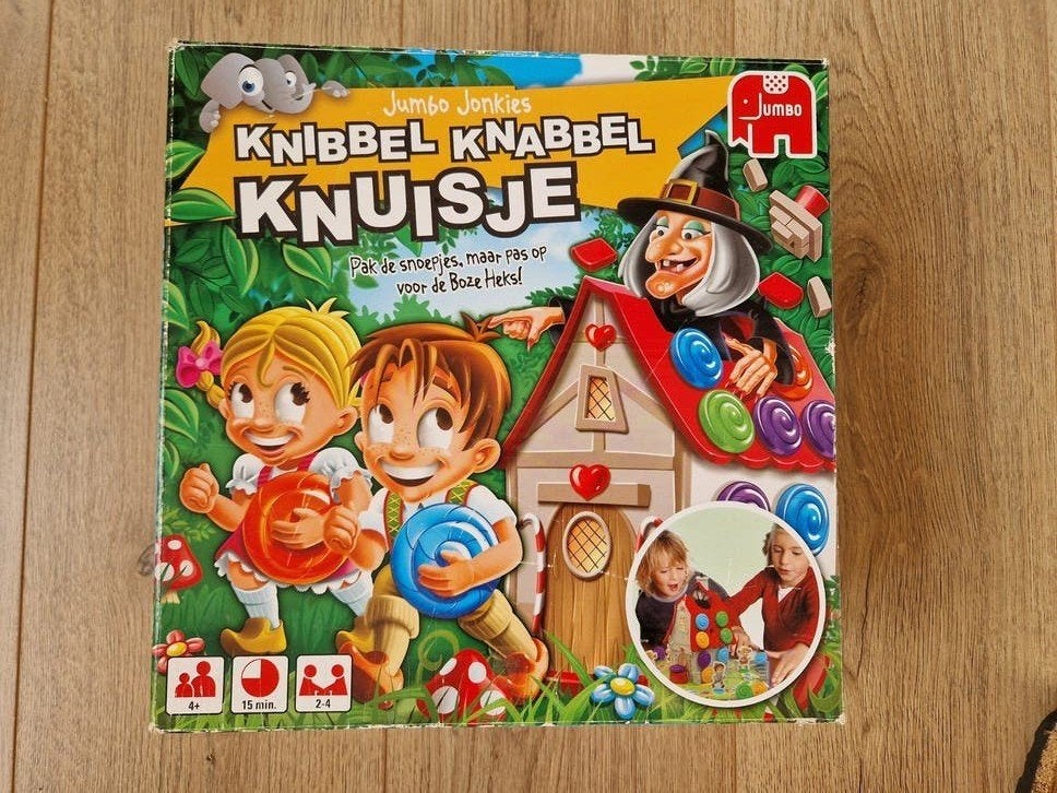 Knibbel knabbel knuisje spel van Jumbo, Ophalen of Verzenden