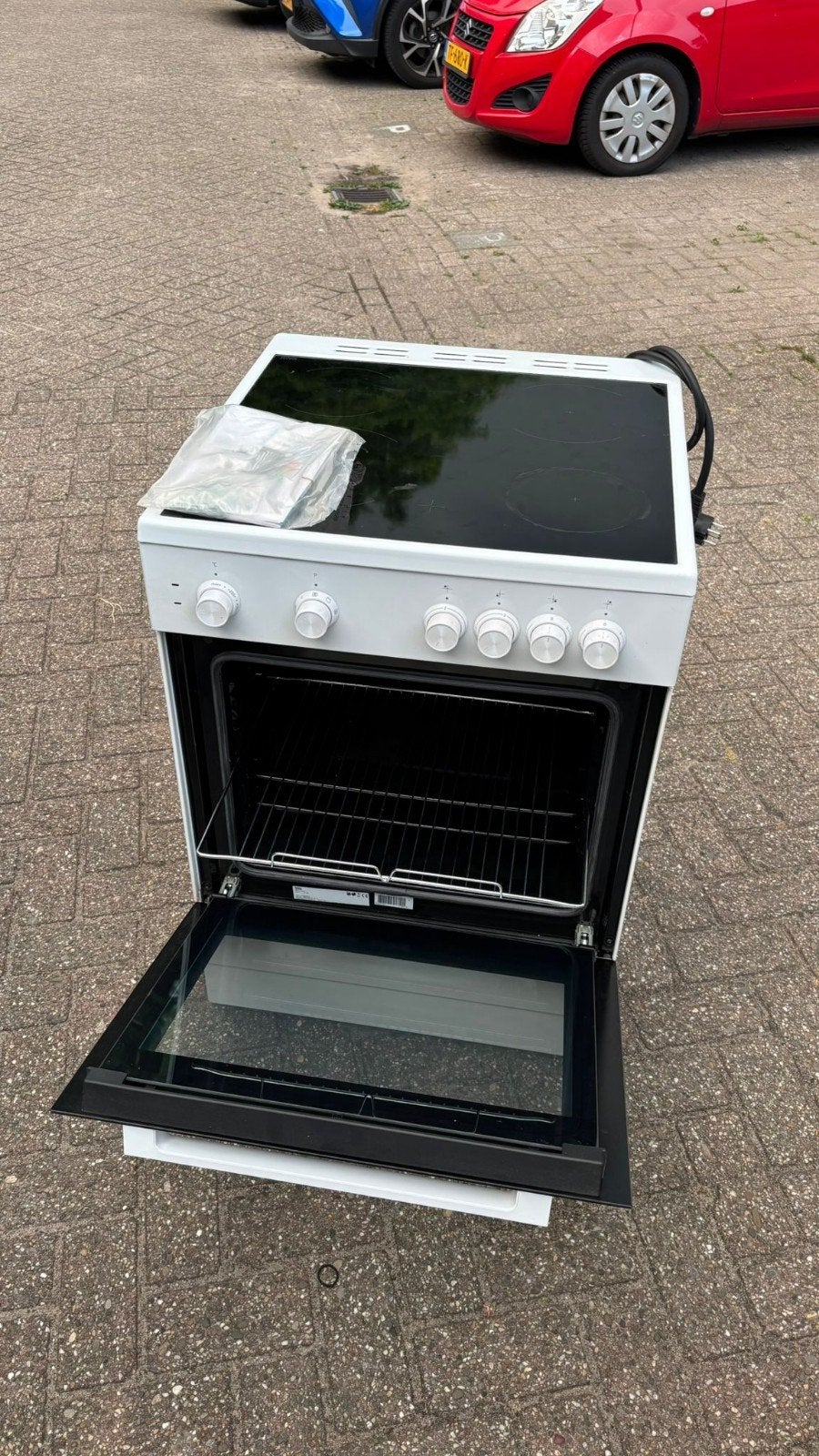 Beko Inductie Fornuis met Oven - Vrijstaand, Ophalen, Gebruikt, 4 kookzones, Energieklasse A of zuiniger