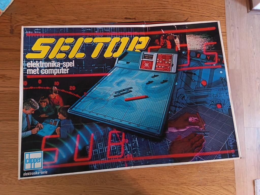 Code Name: Sector – Vintage Computer Game – 1977, Hobby en Vrije tijd, Gezelschapsspellen | Bordspellen, Ophalen of Verzenden