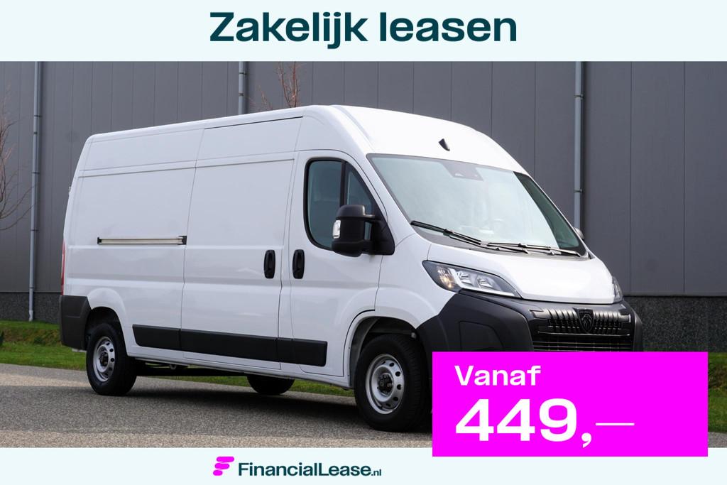Peugeot Boxer 2.2 BlueHDi 140 S&S L3H2 3.5t |Standkachel |Ca, Voorwielaandrijving, Stof, Gebruikt, 4 cilinders