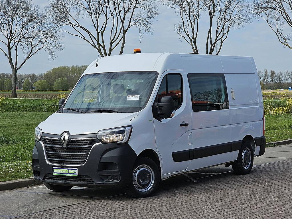 RENAULT MASTER 2.3 l3h2 dubbele cabine!, Auto's, 136 pk, Gebruikt, Euro 6, 2242 kg