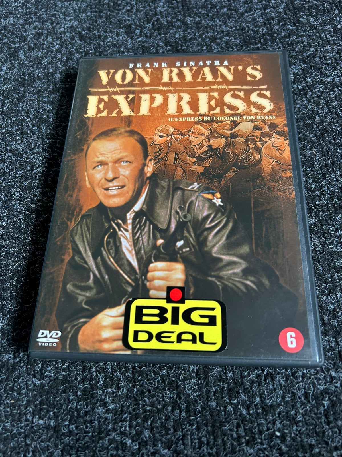 Von ryan’s express op dvd 1965, 1960 tot 1980, Gebruikt, Vanaf 16 jaar, Ophalen of Verzenden