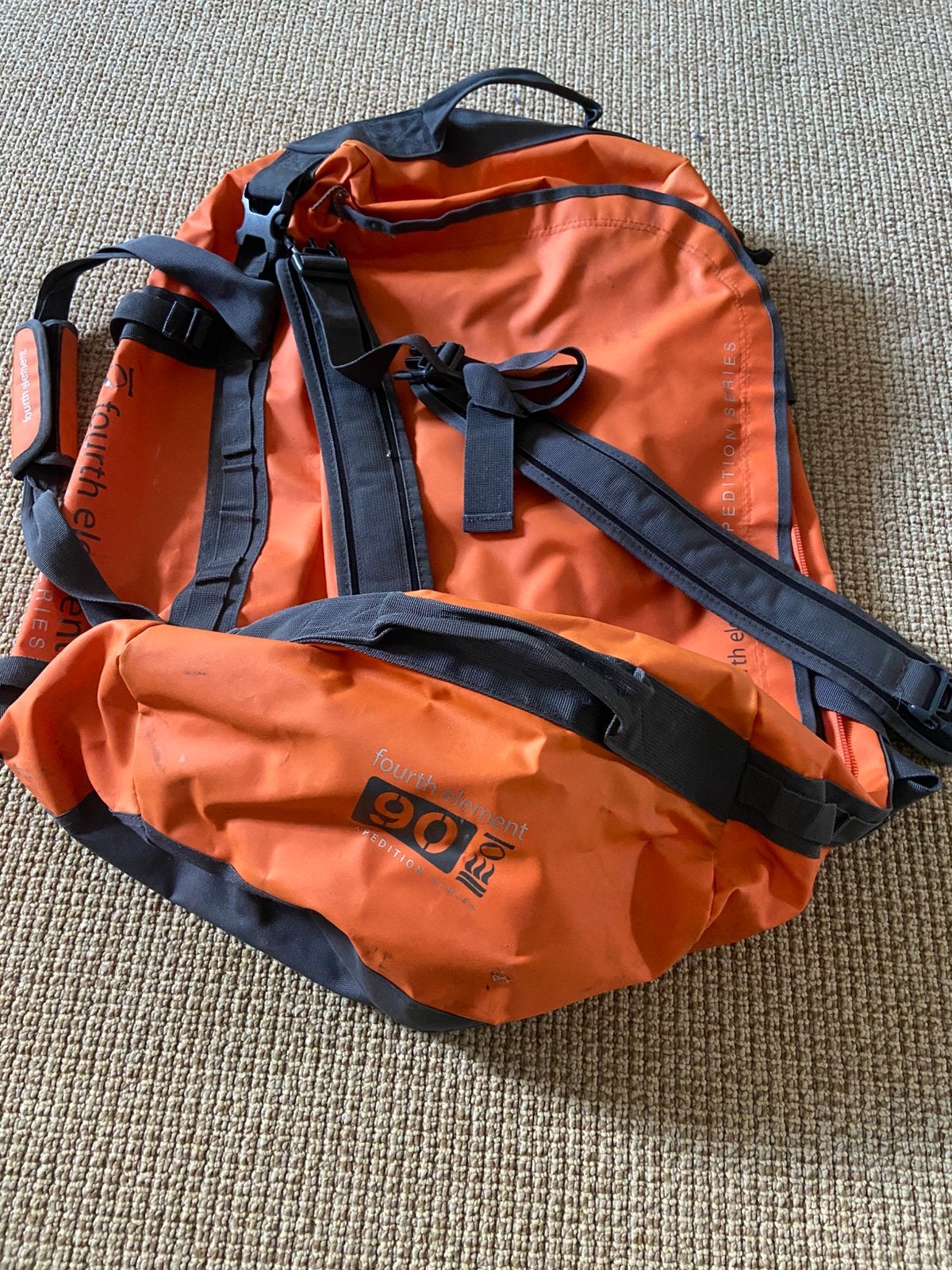 Fourth element expedition bag 90L, Ophalen of Verzenden, Gebruikt, Overige typen