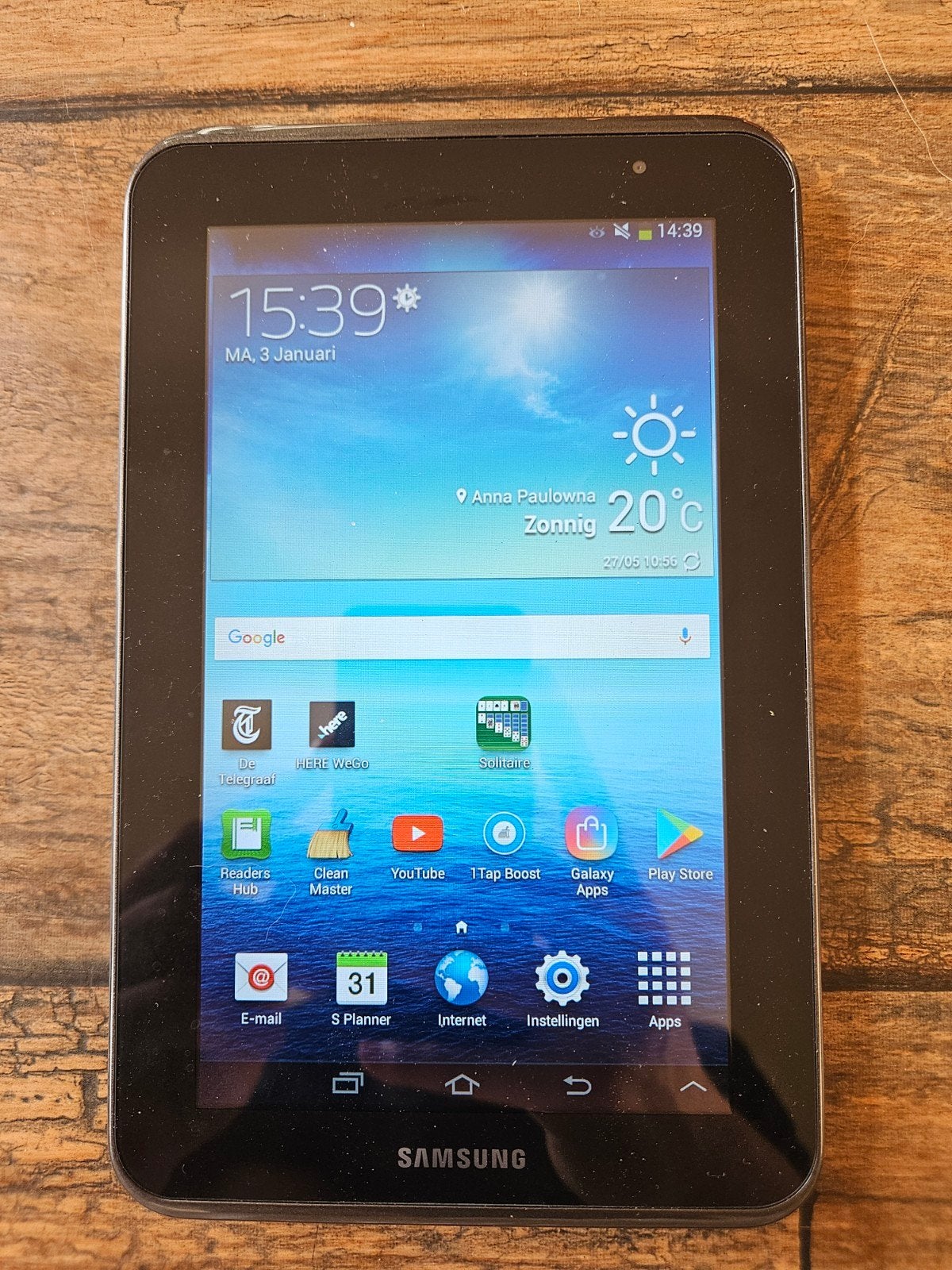Samsung galaxy tab 2.0., Ophalen of Verzenden, Zo goed als nieuw, 10 inch, 16 GB