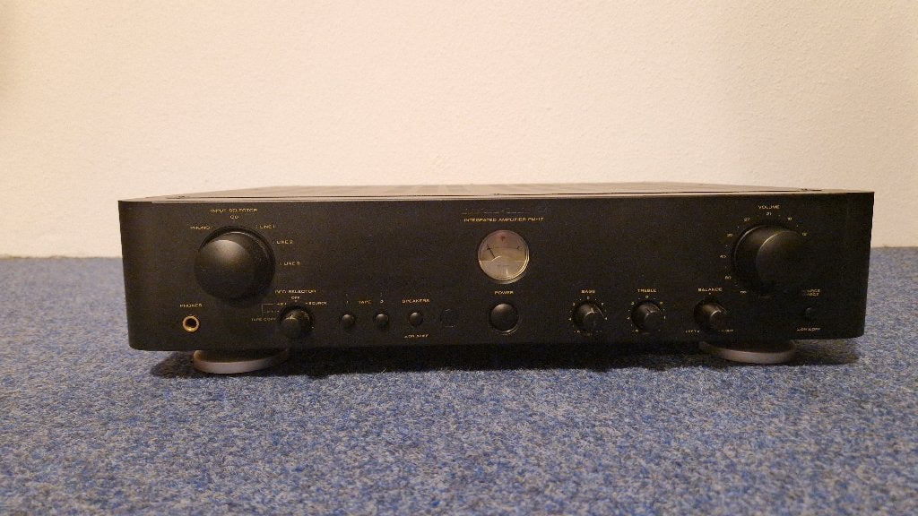 Marantz PM17/02B Versterker - High-End Audio Ervaring, Gebruikt, 60 tot 120 watt, Stereo, Ophalen