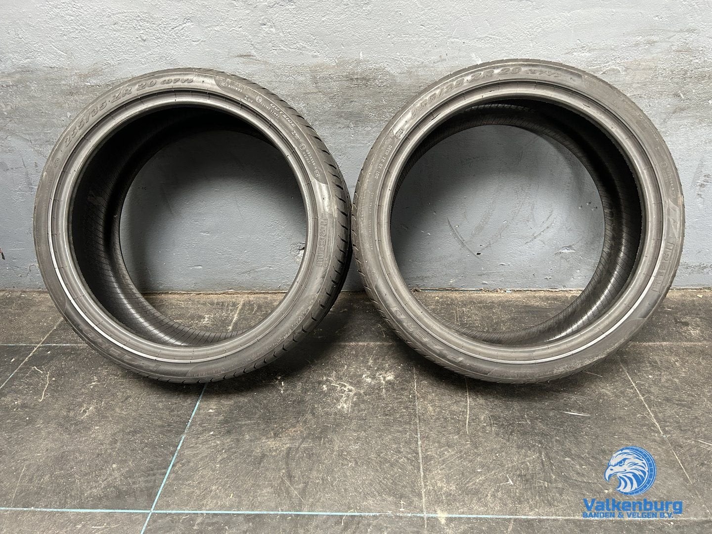 Zomerbanden 255/35R20 Pirelli Pzero, Auto-onderdelen, Gebruikt, 255 mm, -, -