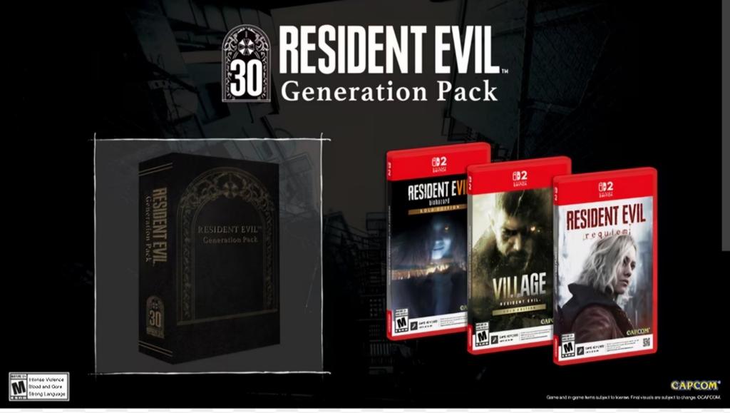 Resident Evil Generation Pack - Nintendo Switch 2, Vanaf 18 jaar, Shooter, 1 speler, Nieuw