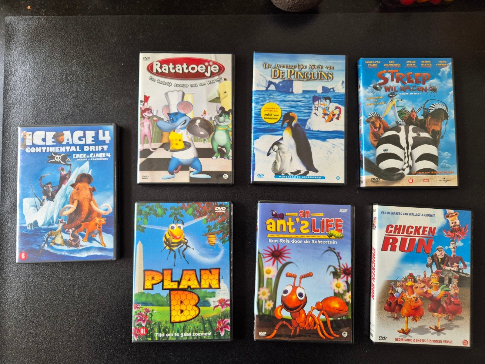 Pakket dvd's met diverse animatiefilms, Animatie, Alle leeftijden, Ophalen of Verzenden, Zo goed als nieuw