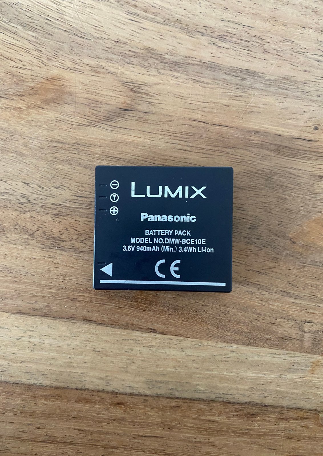 PANASONIC Lumix DMW-BCE10E Accu, Zo goed als nieuw, Ophalen, Panasonic, Accu
