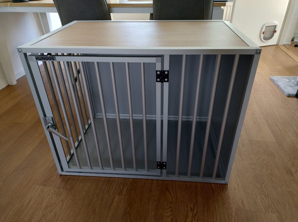 Te koop: Zeer sterke degelijke hondenbench, Dieren en Toebehoren, Ophalen, Zo goed als nieuw