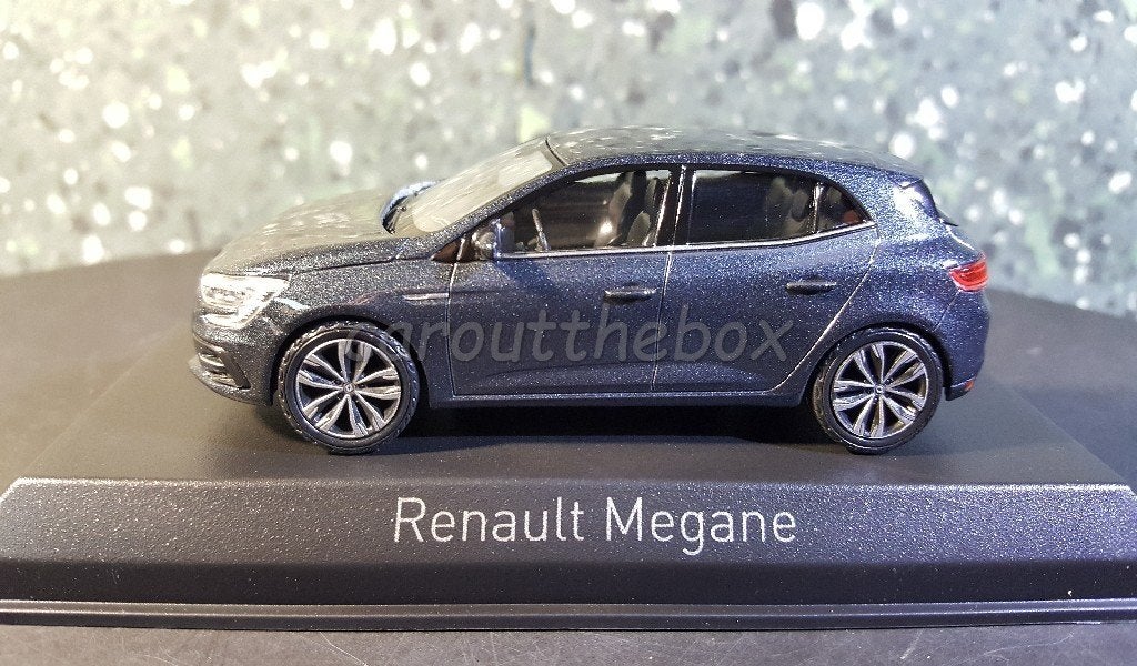 Renault Megane 2020 grijs 1:43 Norev No 040, Verzenden, Nieuw, Auto, Norev