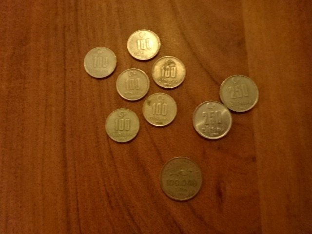 Turkse Lira muntgeld, Ophalen of Verzenden, Overige landen, Losse munt